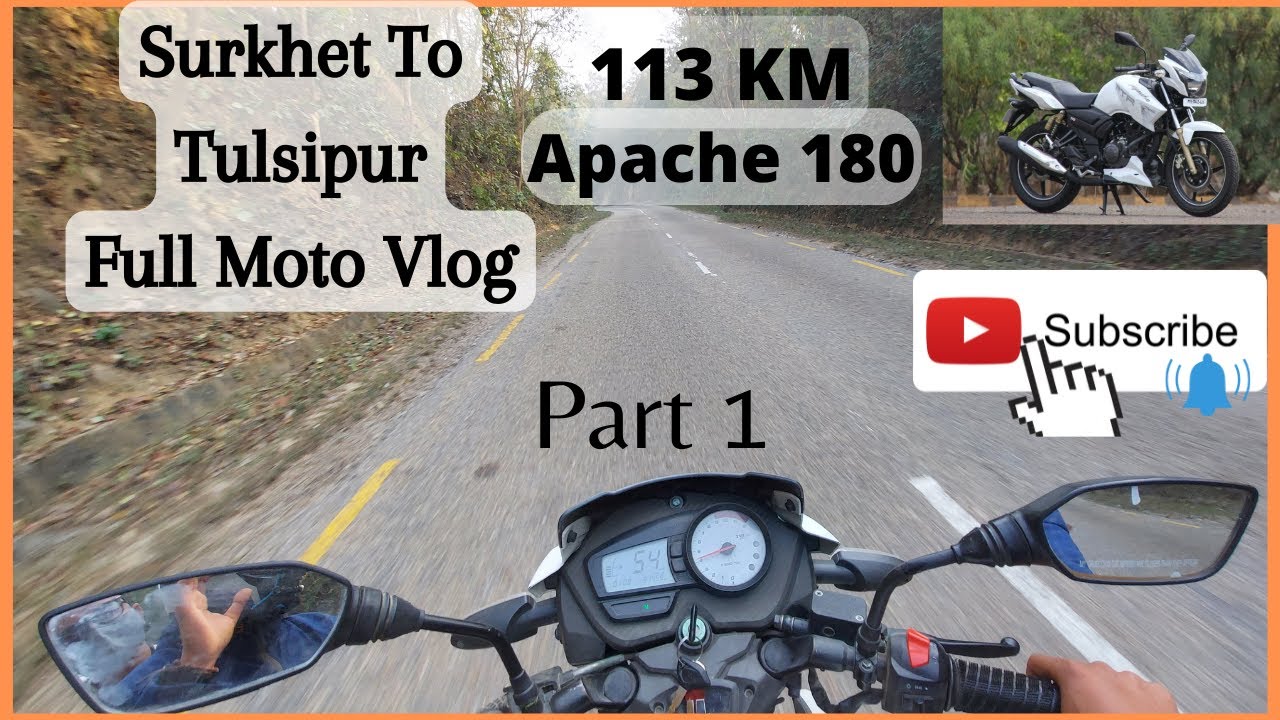 Surkhet To Tulsipur || Moto vlog || Part 1 ||