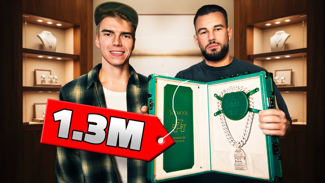 ŁAŃCUCH ZA 1.3 MLN DLA SZYMOOLA 💎 NAJDROŻSZY CHAIN W POLSCE