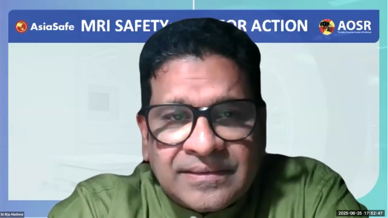 AsiaSafe MRI Safety Call For Action Series - June 25, 2025