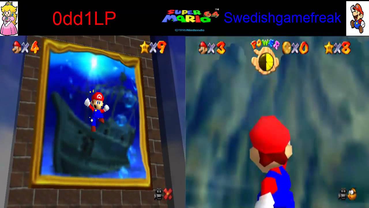 Super Mario 64 Versus (Svenska) - Del 2