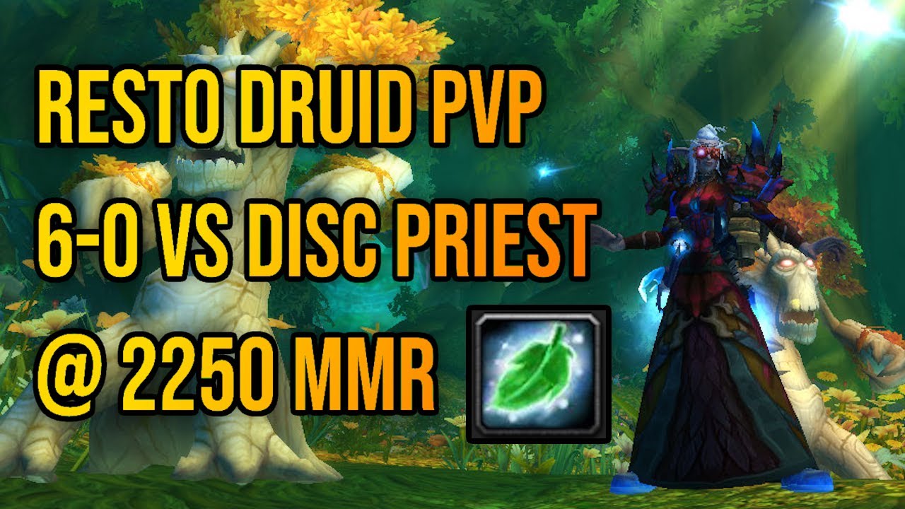 Resto Druid Solo Shuffle (Restokin Build) - 6-0 vs Disc