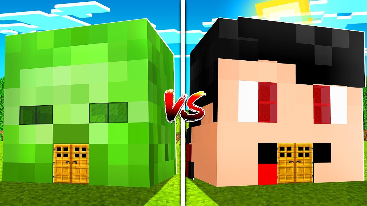 AA12 vs RAGEELIXIR MINECRAFT HOUSE BATTLE!