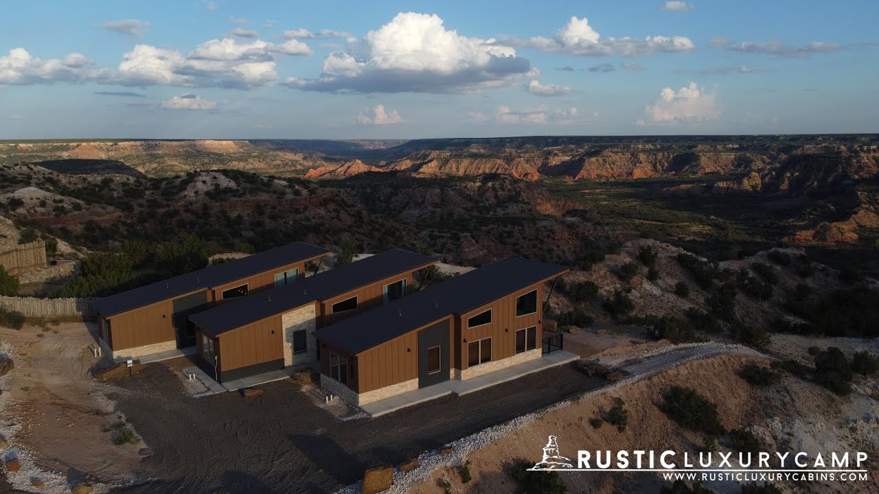 Rustic Luxury Camp | Tiny Cabins on Palo Duro Canyon Rim Tour