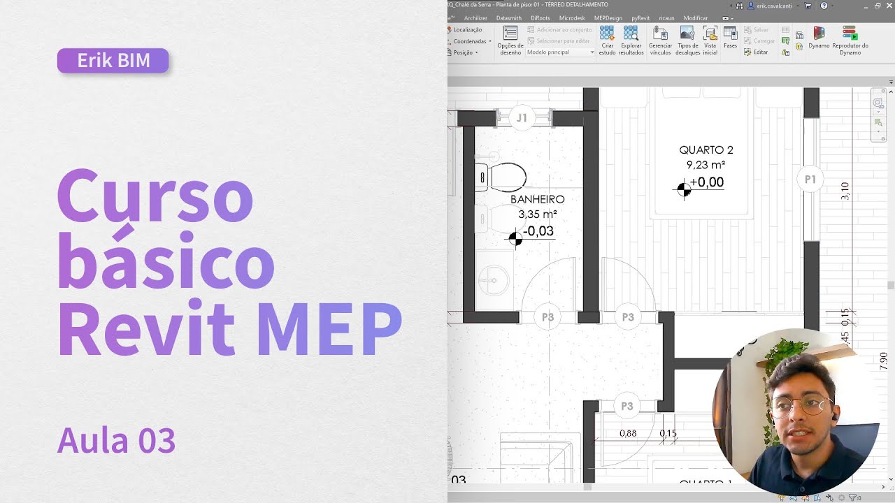 Aula 03 - Configurações das abas Vista e Gerenciar - Curso Básico Revit MEP
