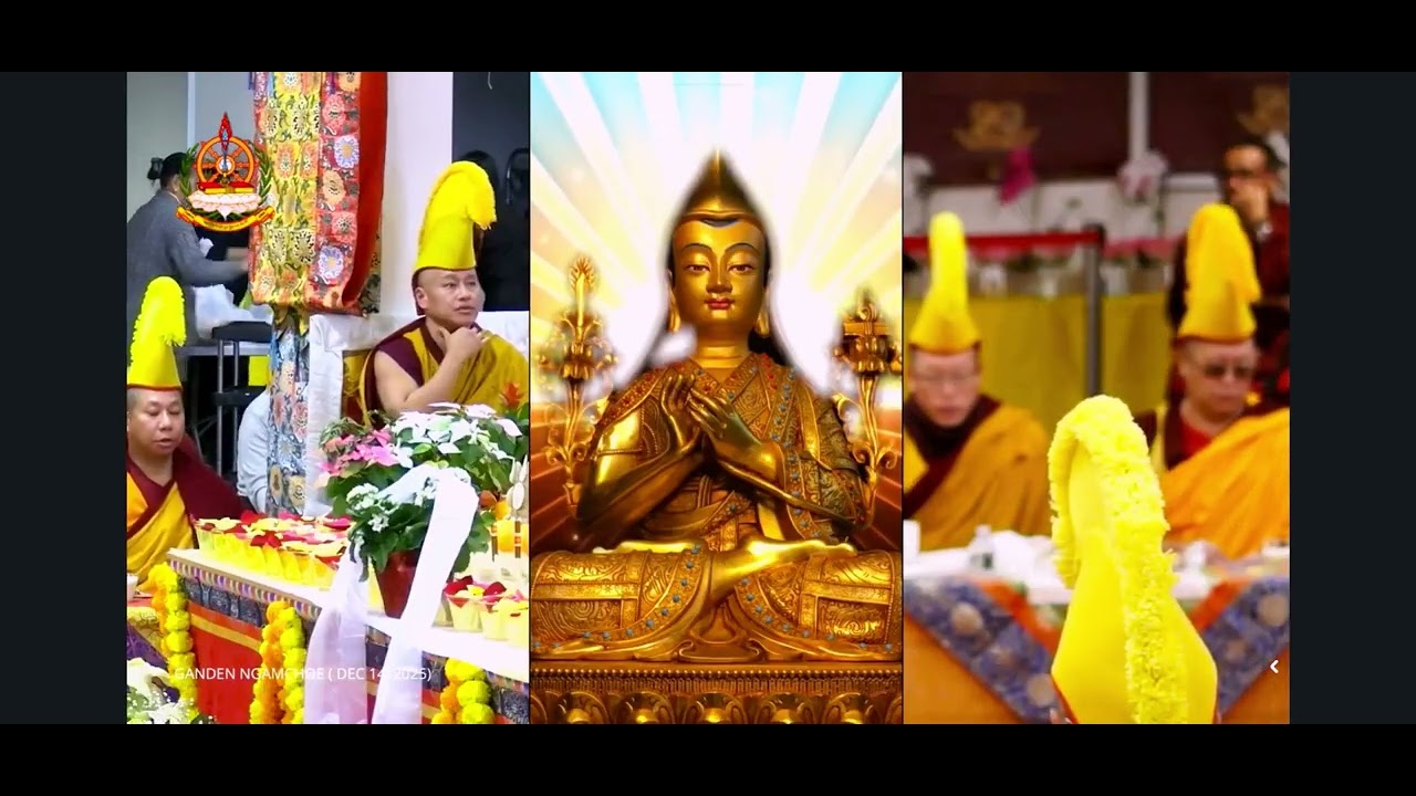 དགའ་ལྡན་བྱང་རྩེ་གྲྭ་ཚང་གི་ཐུན་མོང་མ་ཡིན་པའི་བློ་བཟང་རྒྱལ་བསྟན་མའི་རྟ།