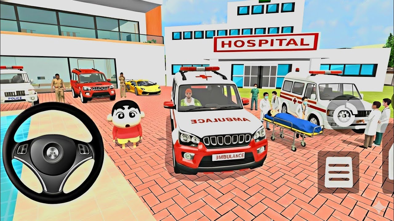 Franklin Purchase New Ambulance For Hospital 💥🚑 Franklin And Shinchan 💥😱 Indian Theft Auto Simulator