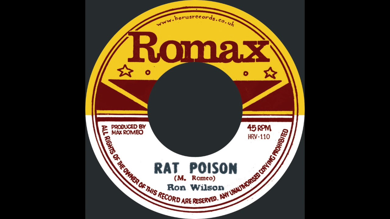 Ron Wilson - Rat Poison (Black Ark)