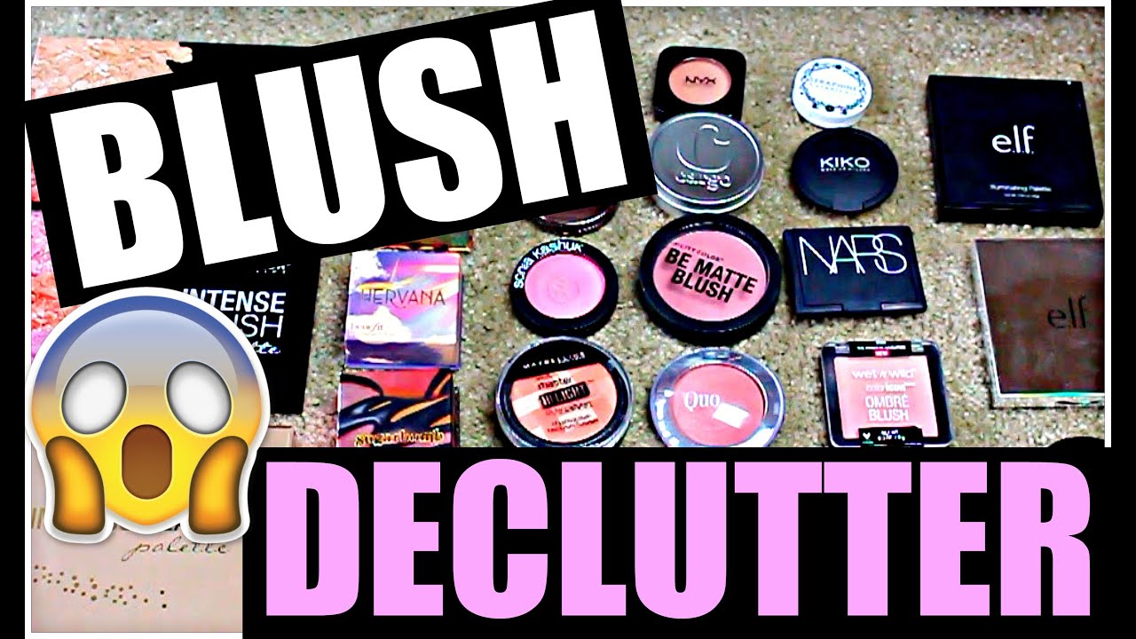 BLUSH Declutter + HACKS for Decluttering!