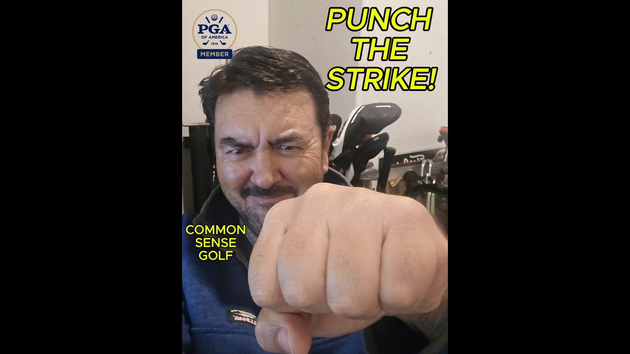 How to PUNCH the Golf Ball through the strike!!!