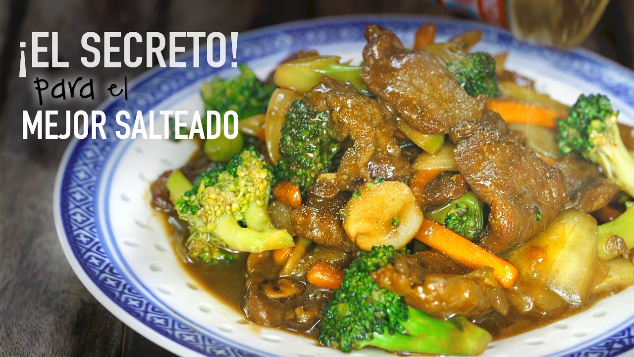 ¡El Secreto para el Mejor Salteado de Carne con Verduras! 🧑‍🍳🥦 | Comida china