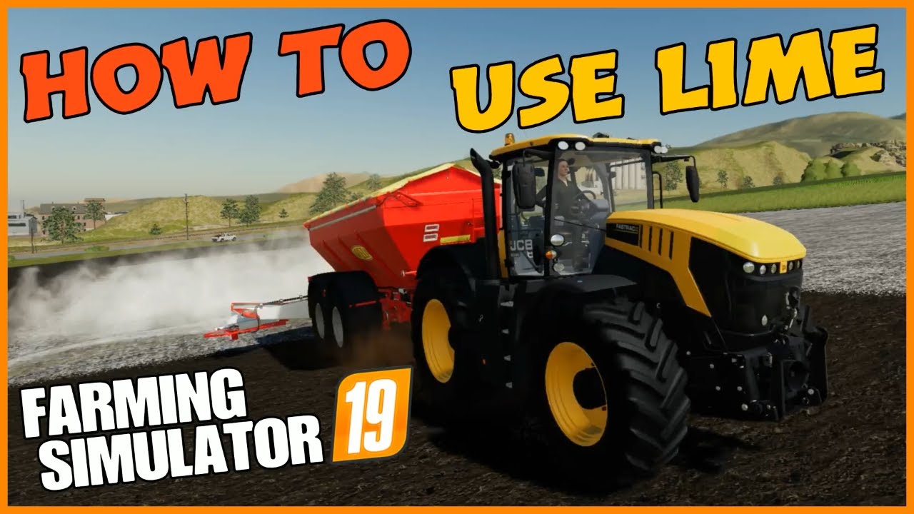 Farming simulator 19 HOW TO USE LIME FS19 Lime Guide