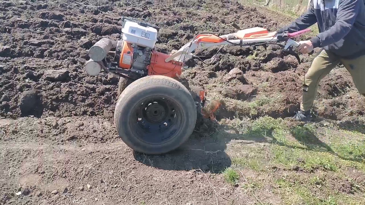 Arat cu plugul ,motosapa/motocultor!