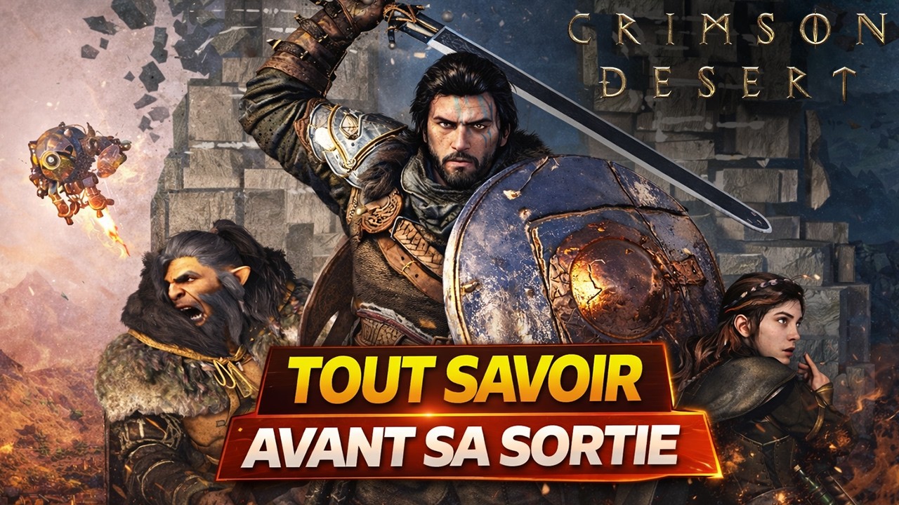 💥 CRIMSON DESERT : TOUT SAVOIR sur cette future PÉPITE ! 💎