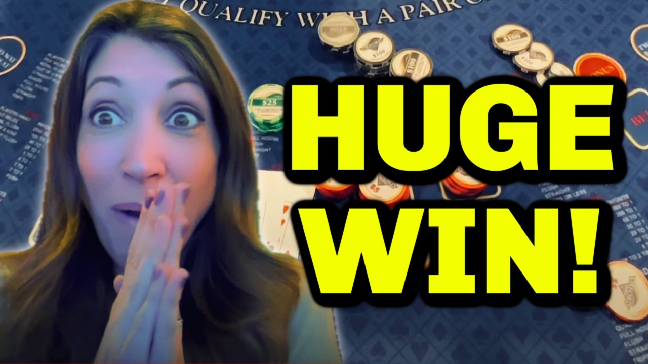 MASSIVE BAD BEAT JACKPOT  on Wild Card Stud Poker