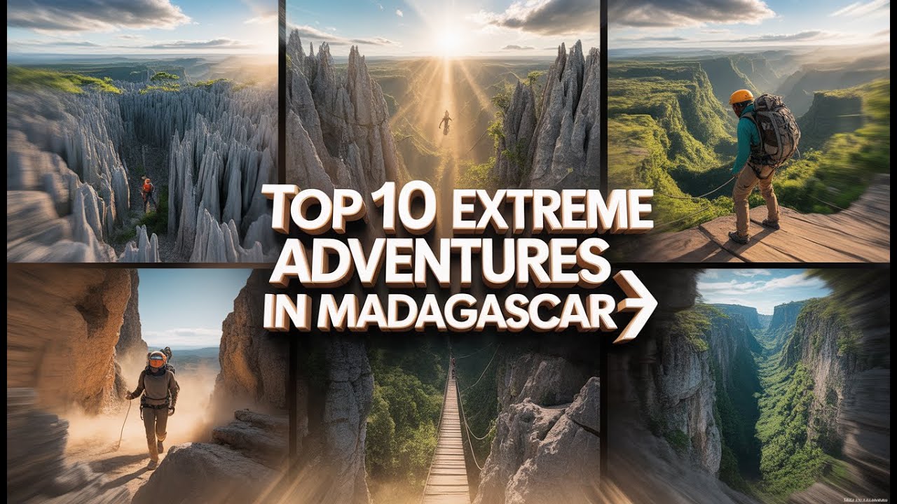 Top 10 Extreme Adventures in Madagascar 🇲🇬 | Travel Guide in Hindi Episode 73 🪨🌿🔥🌊🦎