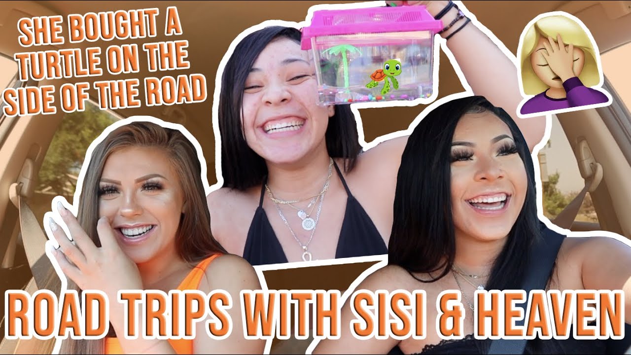 SHE BOUGHT A TURTLE ON THE SIDE OF THE ROAD | ROAD TRIPS WITH SISI & HEAVEN