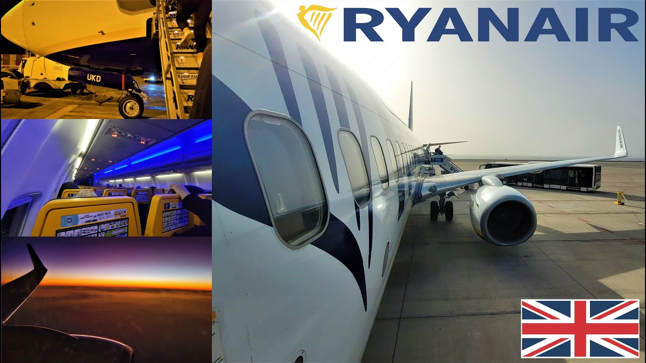 Ryanair UK Boeing 737-8AS Manchester to Tenerife South | Full Flight