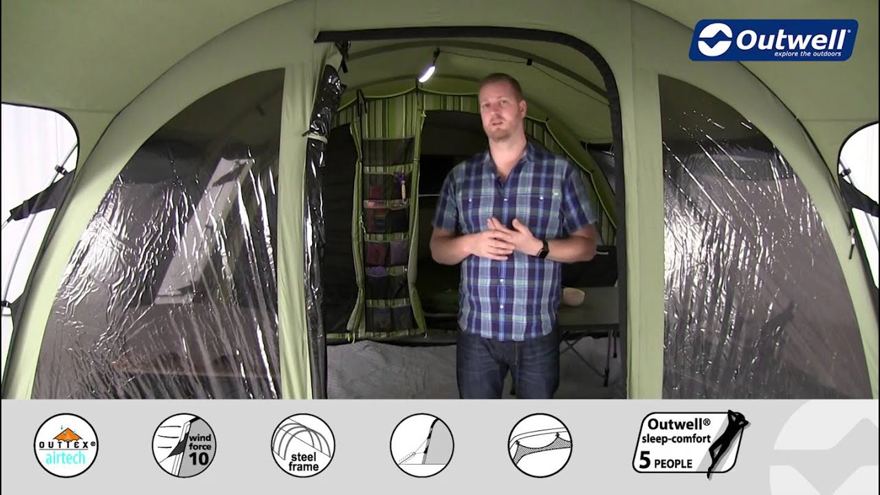 Outwell Bear Lake 6 Tent - 2016 | Innovative Family Camping