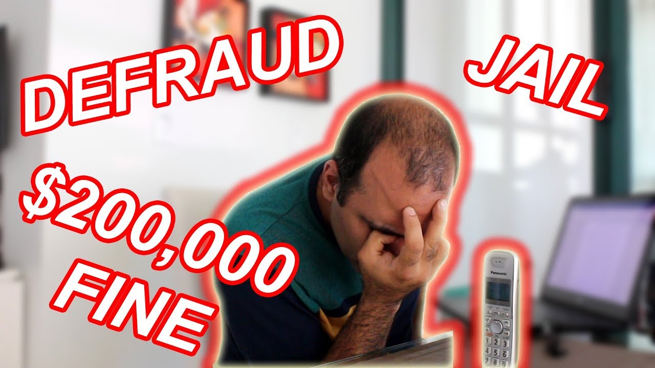 Almost Went to Jail for Defrauding Revenue Agency (Scammer Call!)