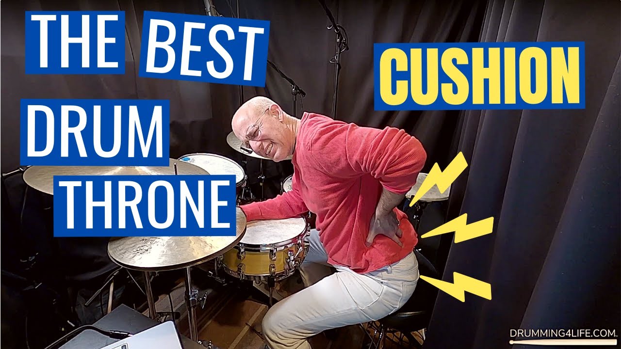 Make Any Drum Throne Seat Top Feel Great