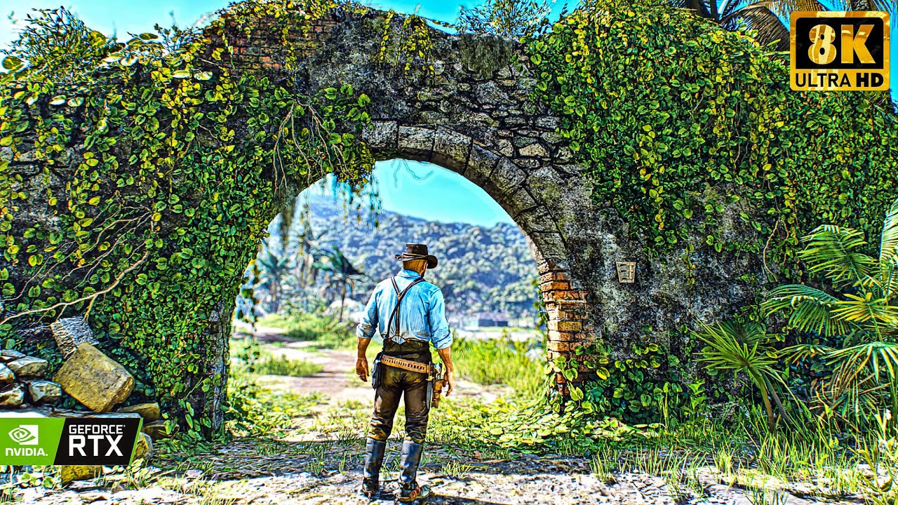 Red Dead Redemption 2 Just BROKE the RTX 5090 in 8K! - DLAA | RayTracing Mod | Hyper-Realism Visuals