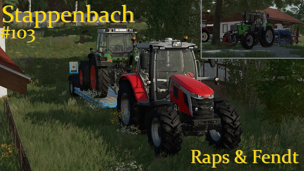 [LS22] Raps sähen und Fendt... | #103 | Stappenbach W.I.P