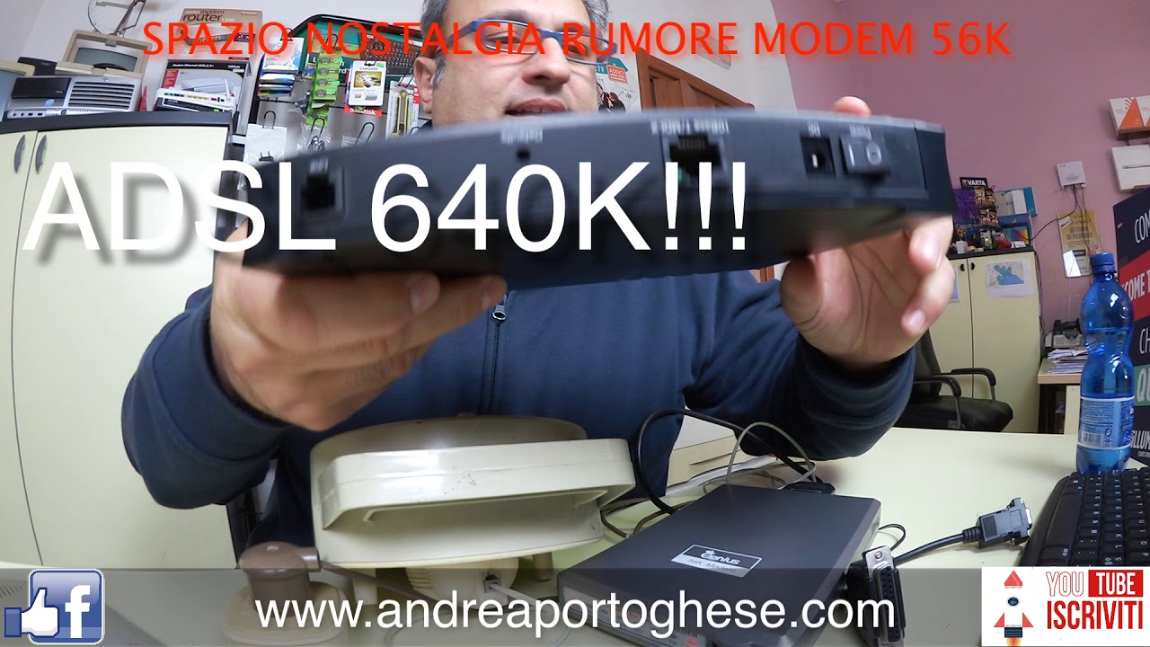 Rumore Modem Analogico 56k [Episodio n. 2]