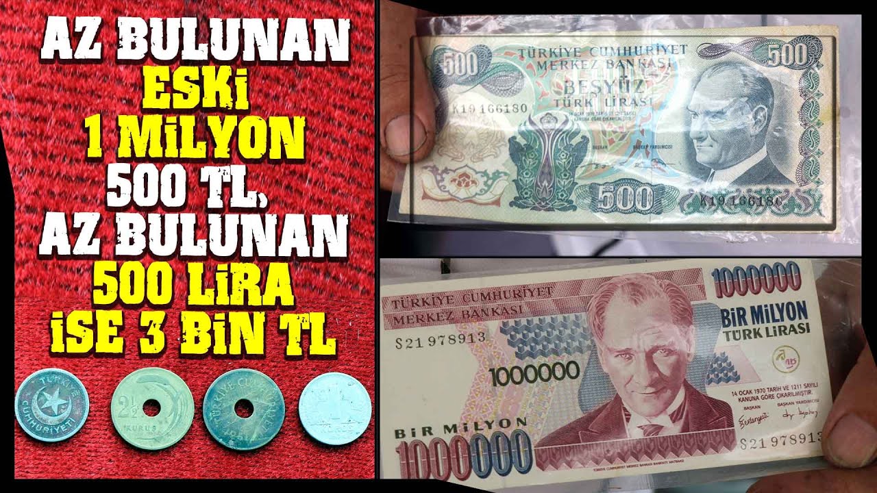 Eski Paraların Değeri Dudak Uçuklatıyor