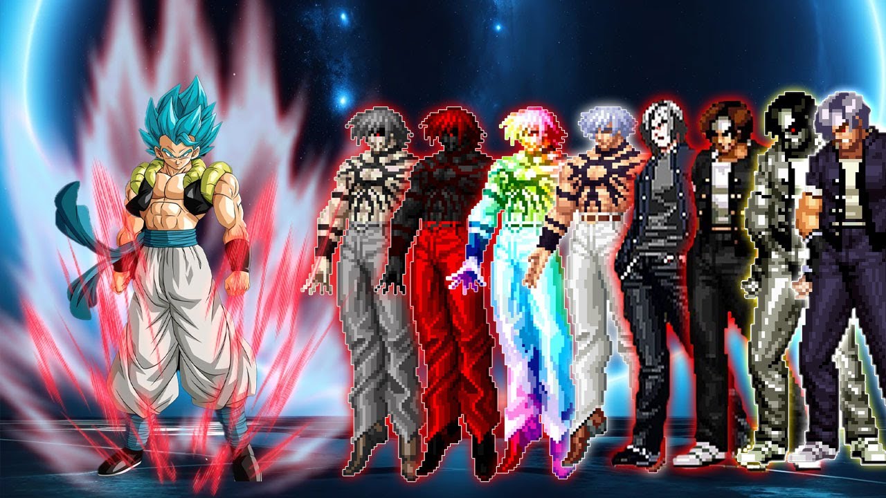 [Mugen KOF] Dragon Ball Super Gogeta vs Kyo Kusanagi, Super Orochi MUGEN Dream Match Analysis