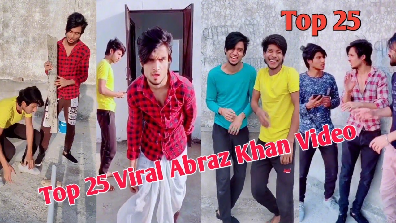 TOP 25 ABRAZ KHAN TIK TOK 😂 FUNNY VIDEO / Trending 2020 Funny 😂 video