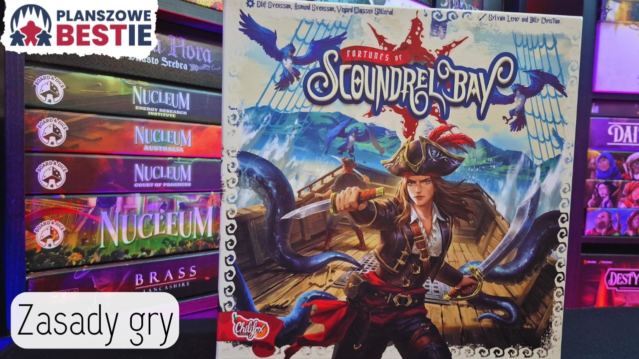 Fortunes of Scoundrel Bay - Zasady - Planszowe Bestie #665 - 03.03.2026