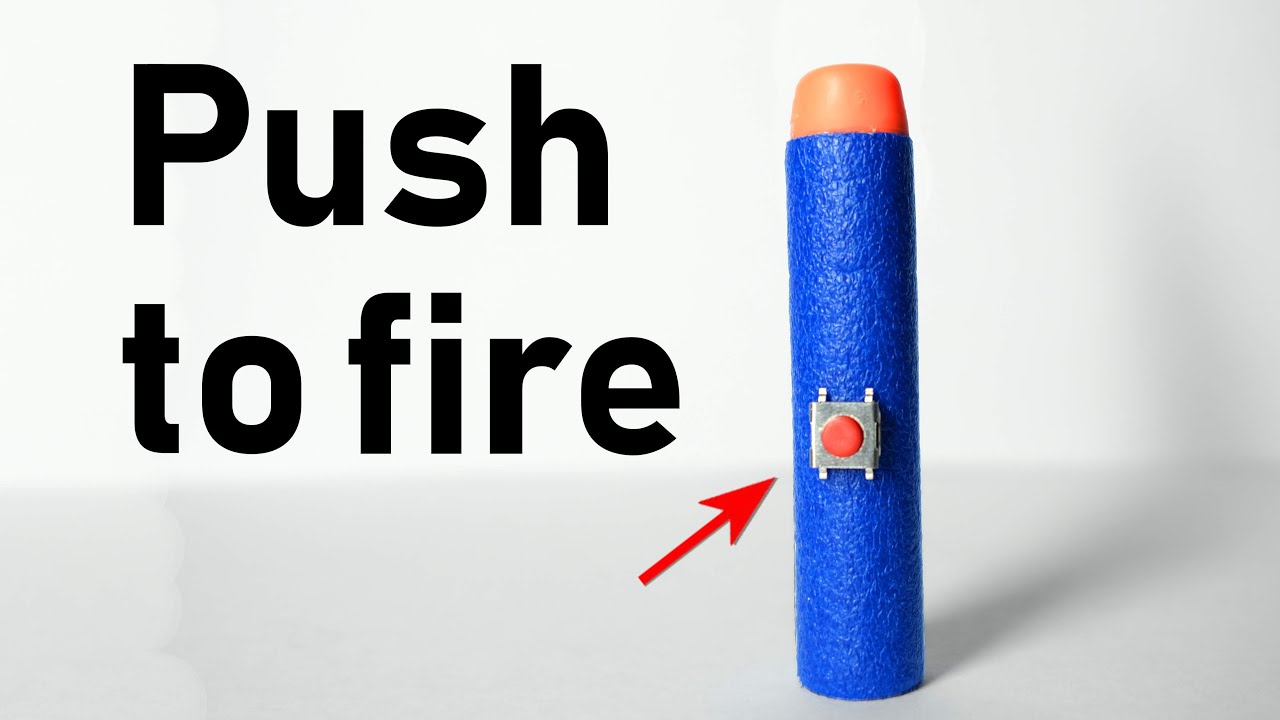 Этот дротик Nerf стреляет сам собой