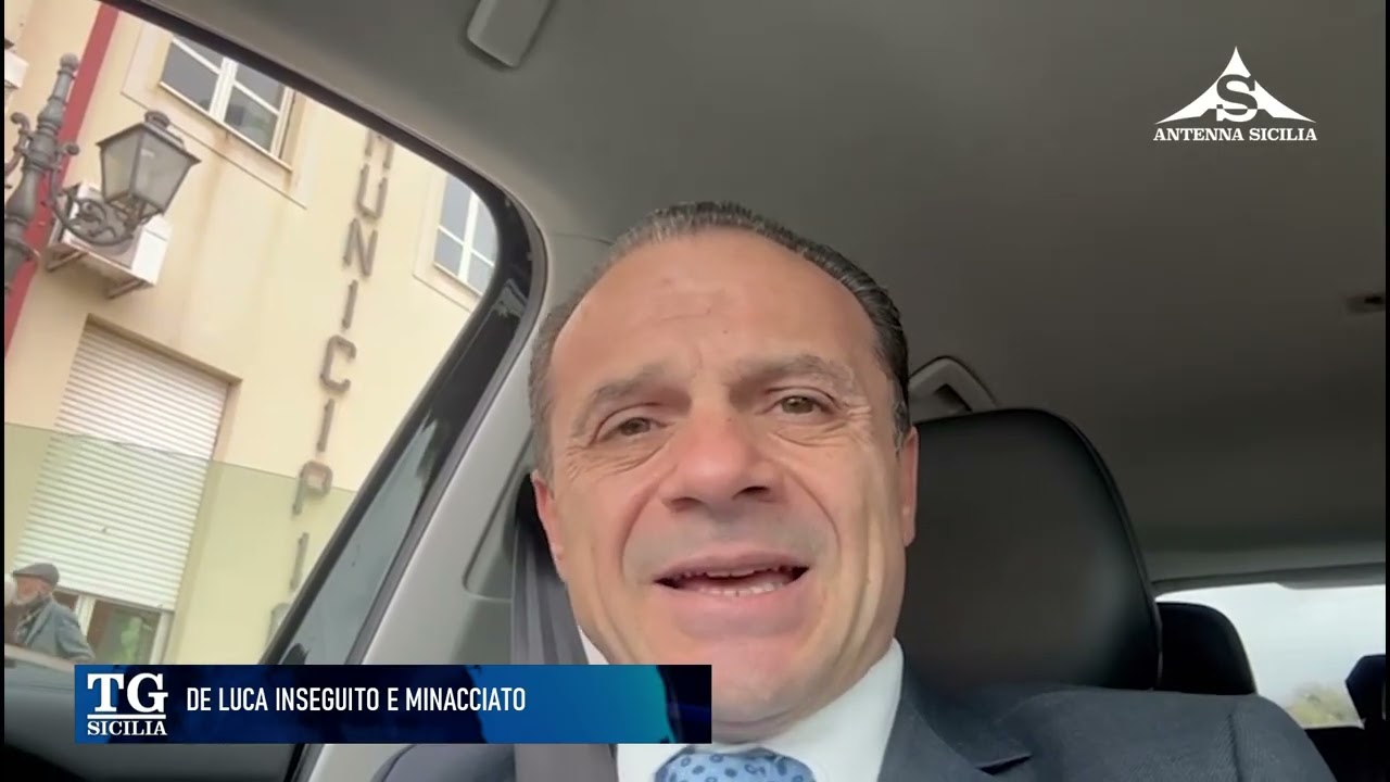 De Luca inseguito e minacciato
