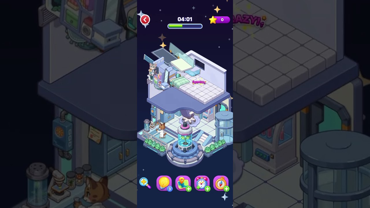 Stylish Room &ndash; Level 143 Walkthrough (Perfect) | Futuristic Lab & Rooftop Garden 🧪🌿🌇