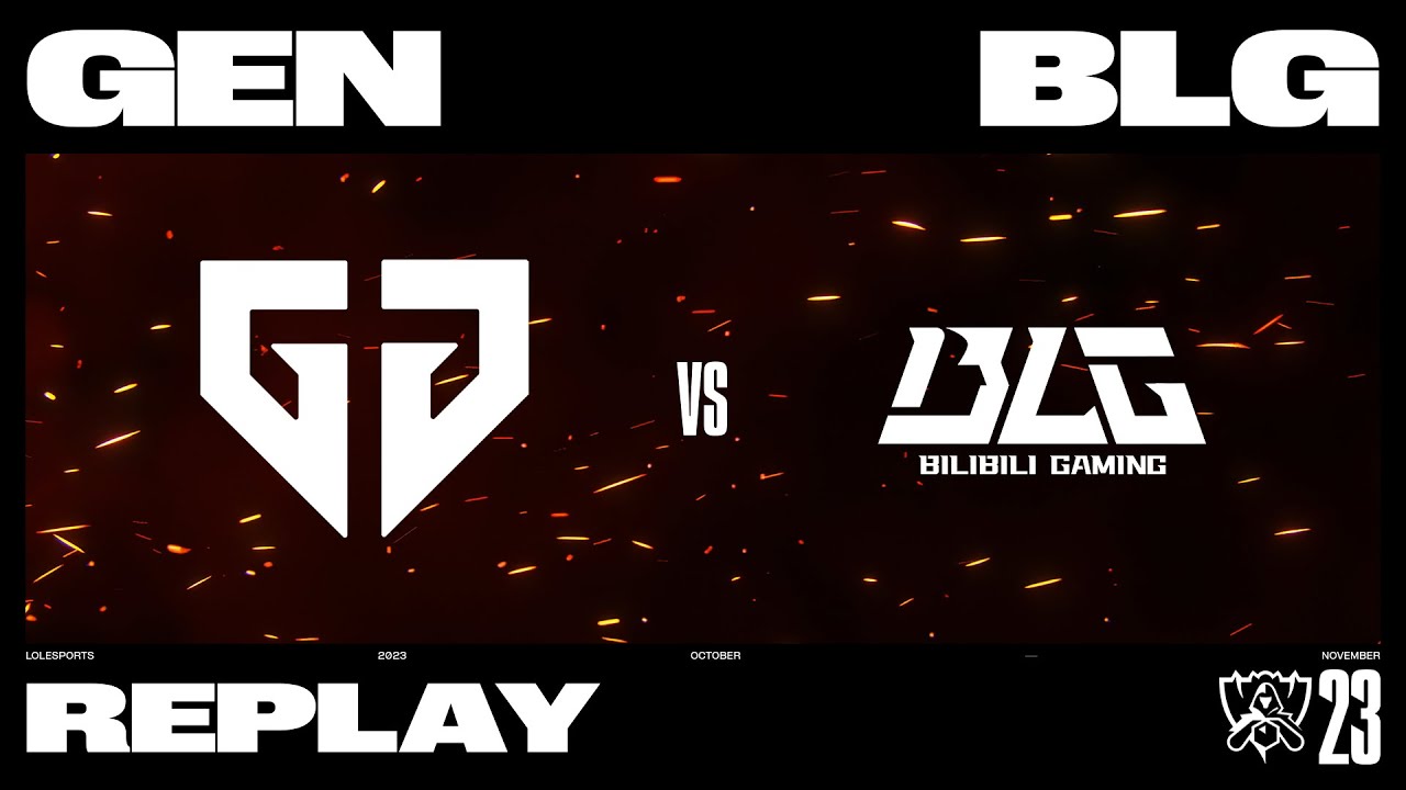 Worlds 2023 - GEN vs BLG // Quart de finale