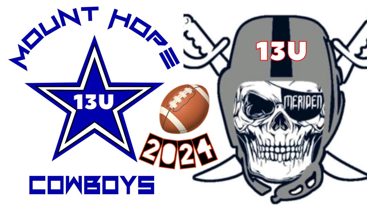 Mount Hope Cowboys 13U 🏈 Meriden Raiders 13U 2024 Fullgame Highlights #youthfootball