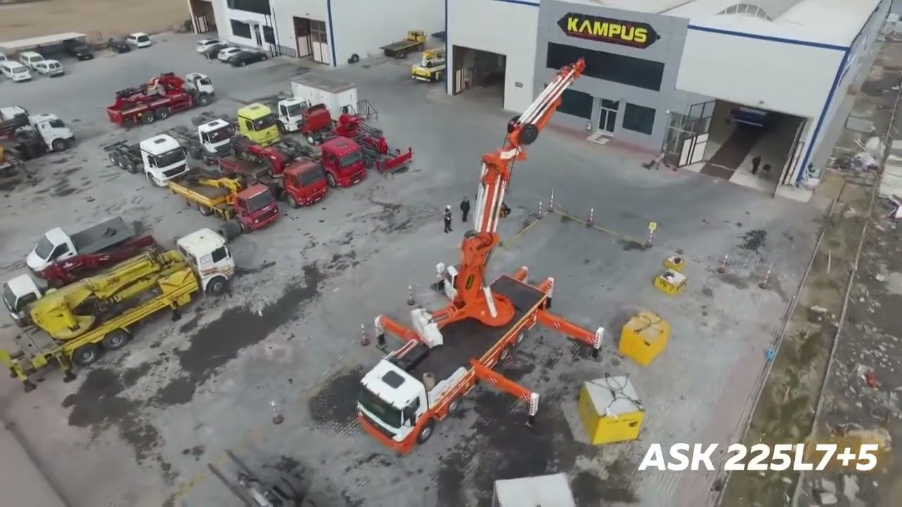 ASK 225 TM 75 TON ASELKON CRANE HİDROLİK VİNÇ GEÇMİŞTEN BUGÜNE ASELKON HİDROLİK VİNÇ - 444 77 42