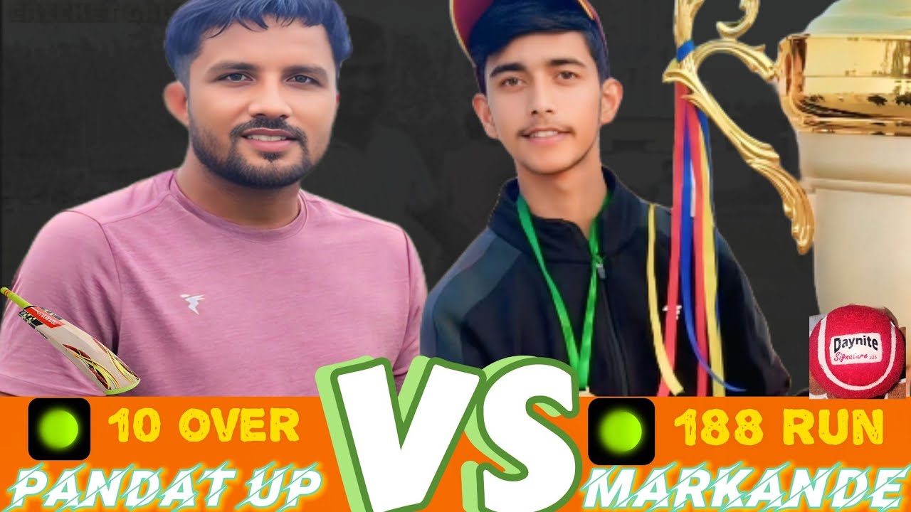 UP PANDAT vs SHIVAMMARKAND 10 OVER 188 RUN HIGH VOLTAGE MUKABLA #PANDATUP 