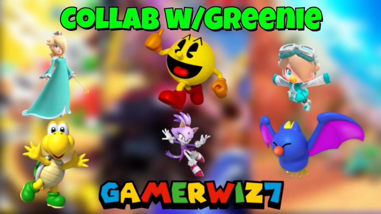 SMPJ, Sonic Racing: CrossWorlds & MKW Collab W/@GreenieGs