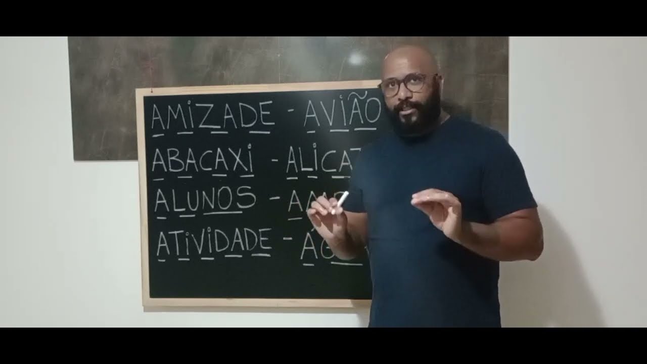 ALFABETIZAÇÃO DE JOVENS E ADULTOS - AULA 23 SEPARANDO AS PALAVRAS POR SÍLABAS - LETRA A