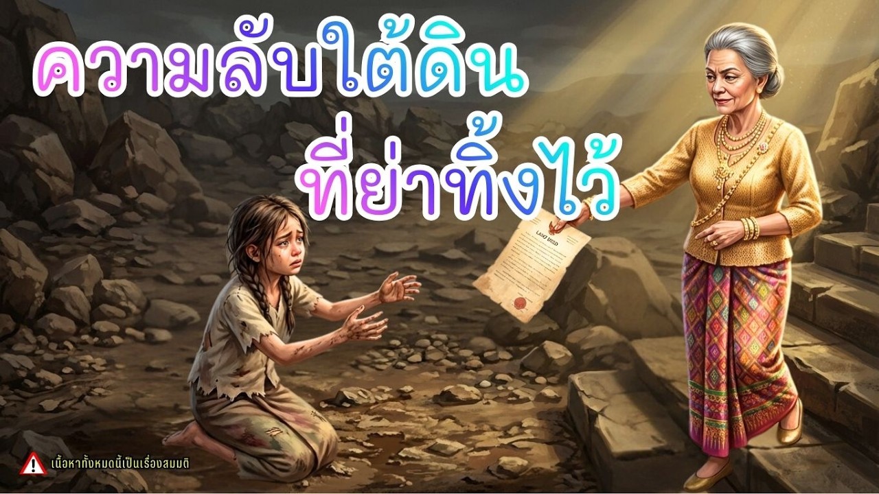 ย่ามอบที่ดินรกร้างเต็มไปด้วยหินให้หลานสาวกำพร้า… 1 เดือนต่อมาบริษัทใหญ่ขุดพบน้ำพุร้อนทองคำ!