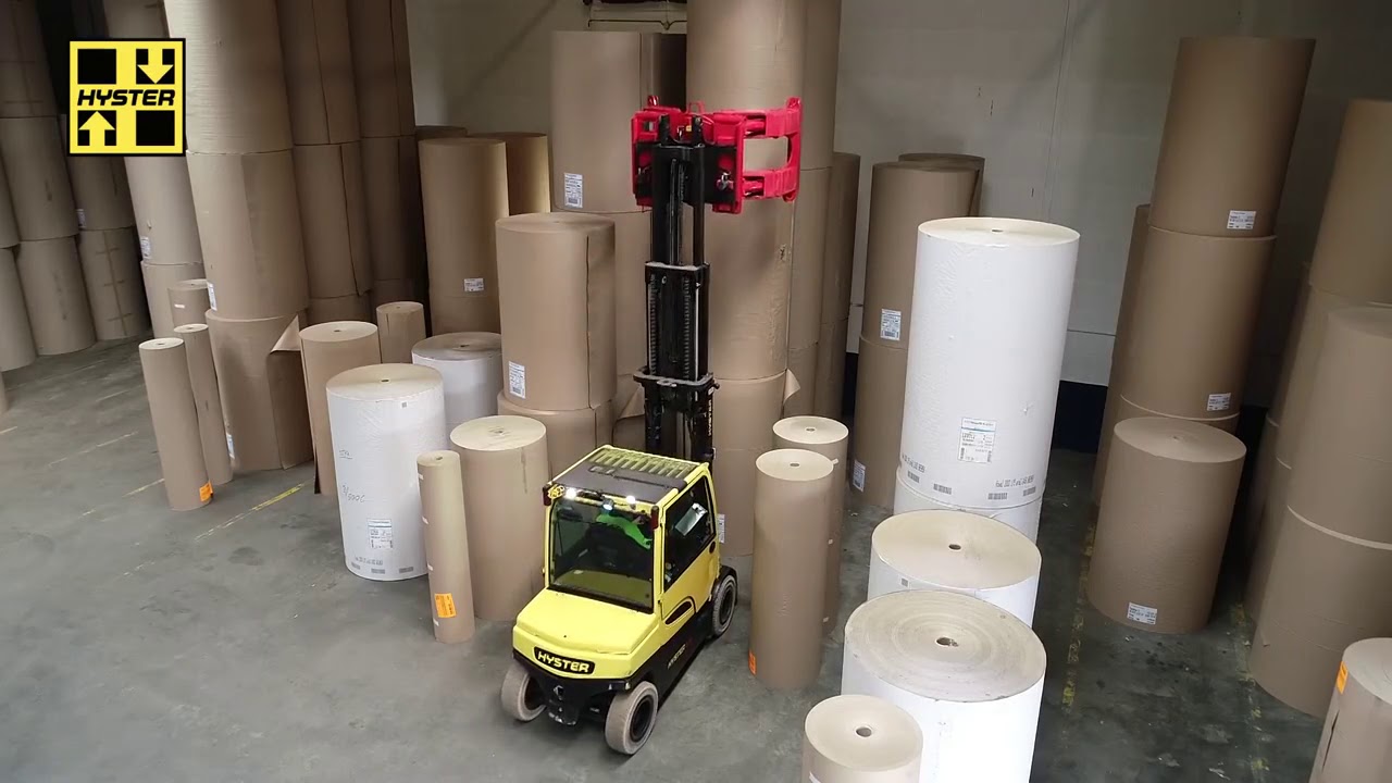 מלגזה חשמלית גדולה 5.5 טון מבית הייסטר!