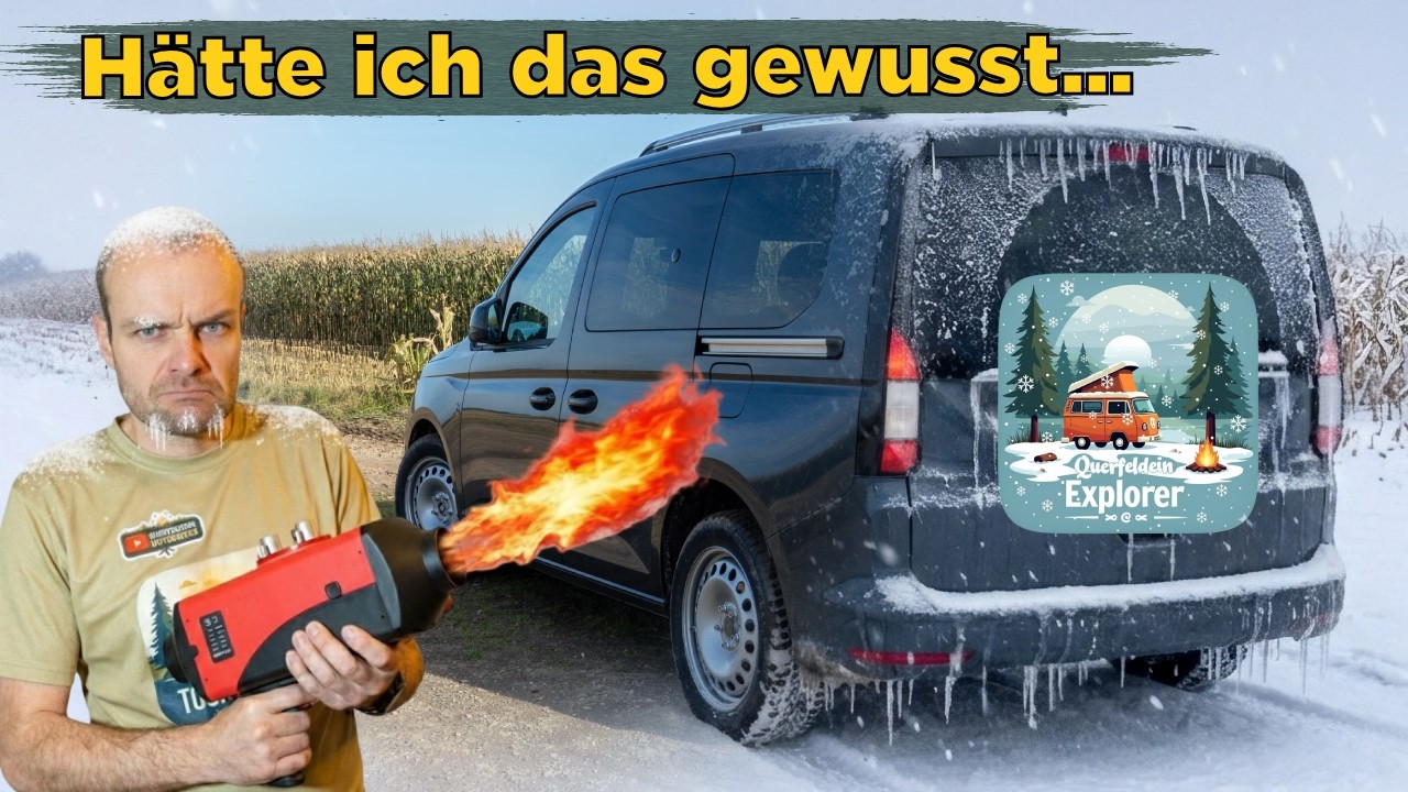 Standheizung im Minicamper: Das hätte ich vorher wissen wollen! | Eberspächer Airtronic S3