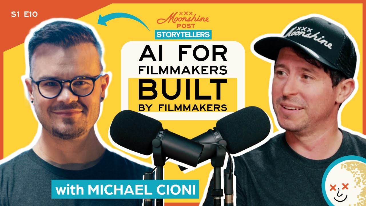 AI for Filmmakers Built by Filmmakers, STRADA Michael Cioni x Moonshine Post