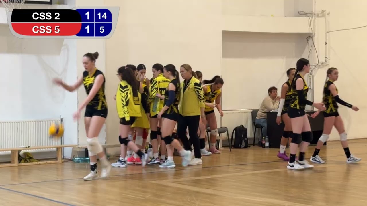 4K Volei feminin U17 / Campionat National Cadete 25/26 / CSS 2 - CSS 5 / Set 3 / 06.03.2026