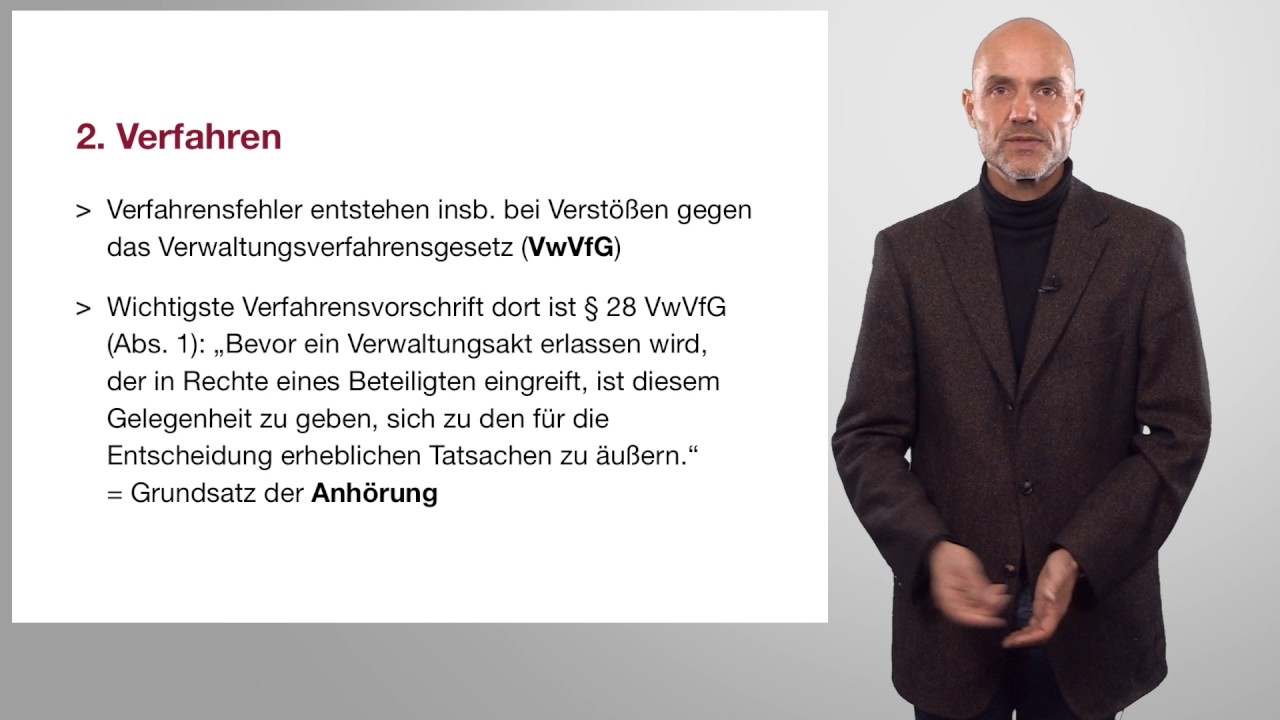 Rechtmäßigkeitsprüfung im Verwaltungsrecht (Grundstrukturen des Verwaltungsrechts)