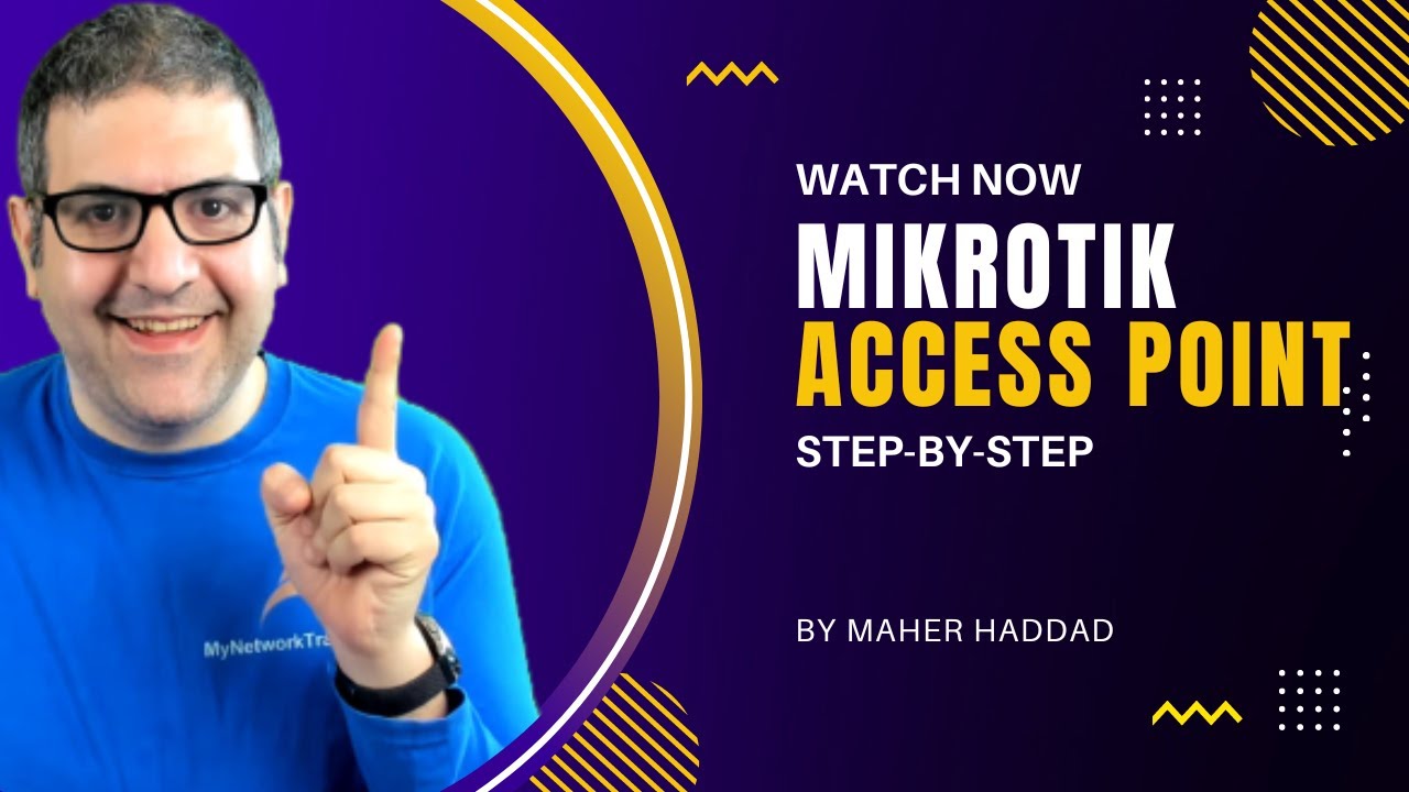 Make your MikroTik Router as an Access Point wireless router using RouterOS v7