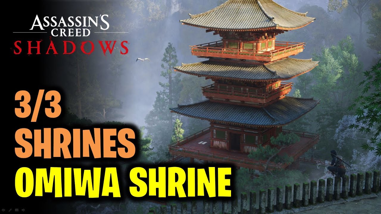 Omiwa Shrine - All 3 Shrines Location | Assassin's Creed Shadows