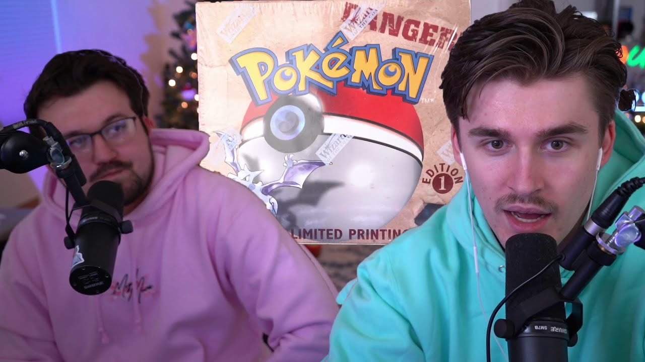 Ludwig opens a 1st edition Fossil Box in Pokemon week (Epilog)