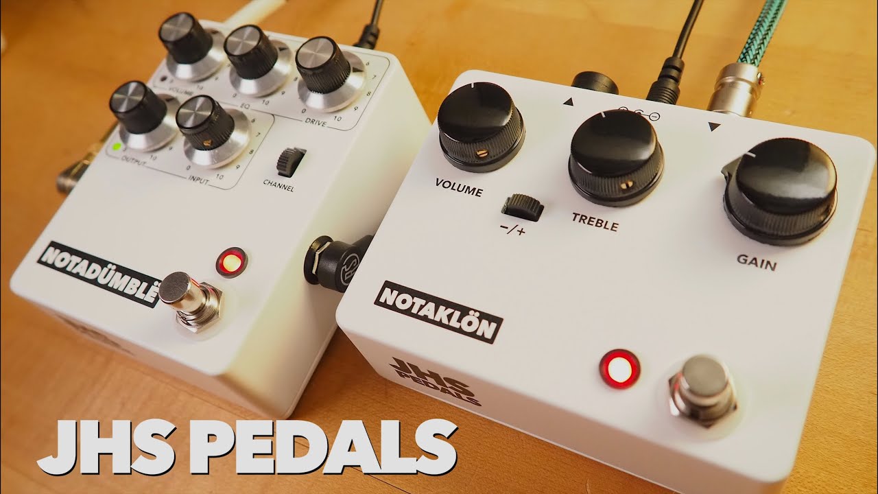 JHS Pedals // NOTAD&Uuml;MBL&Euml; & NOTAKL&Ouml;N - DIY Guitar Pedal Kits Together At Last!
